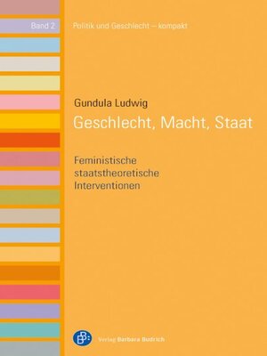 cover image of Geschlecht, Macht, Staat